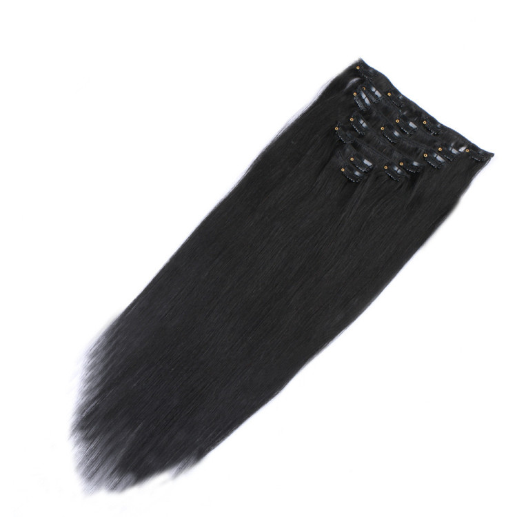 hair extensions real human virgin remy hair extensions clip in hair extensions SJ00221